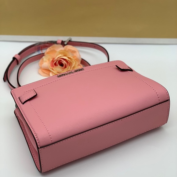 MICHAEL KORS RAYNE SM CROSSBODY CARNATION - Picture 14 of 16